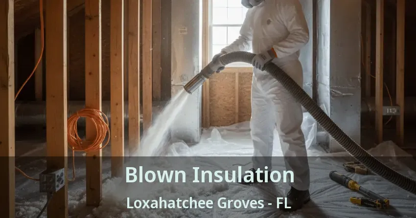 Blown Insulation Loxahatchee Groves - FL Blown Insulation Loxahatchee Groves - FL