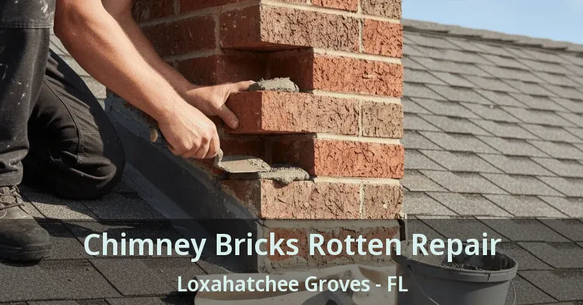 Chimney Bricks Rotten Repair Loxahatchee Groves - FL