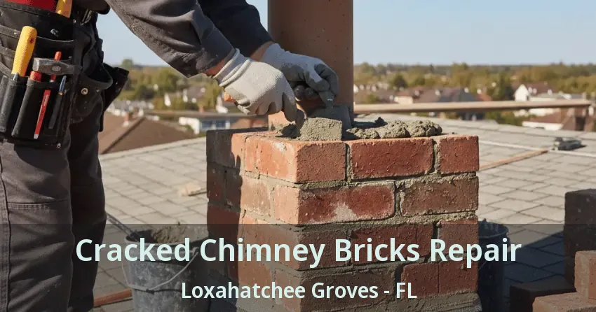 Cracked Chimney Bricks Repair Loxahatchee Groves - FL