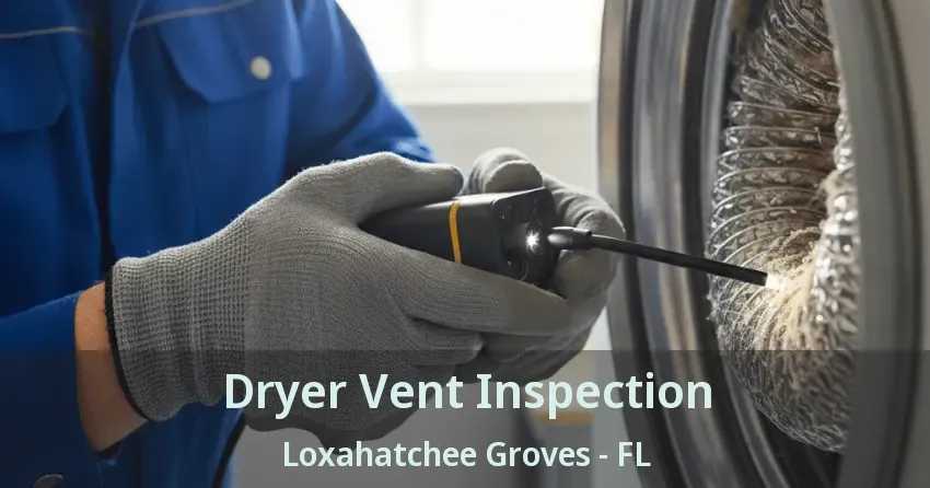 Dryer Vent Inspection Loxahatchee Groves - FL