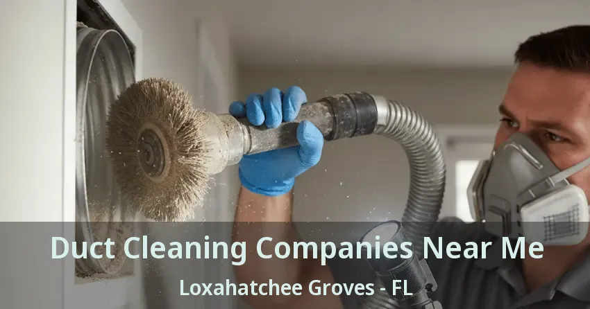 Duct Cleaning Companies Near Me Loxahatchee Groves - FL