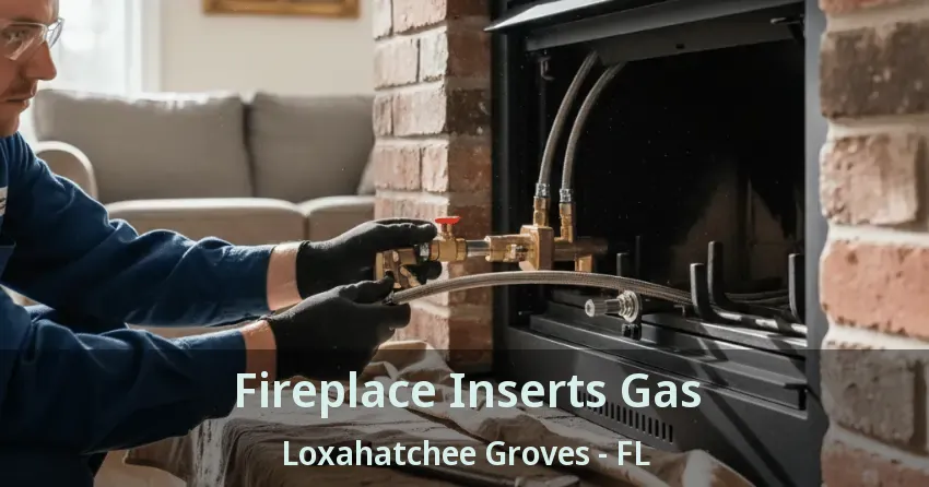 Fireplace Inserts Gas Loxahatchee Groves - FL