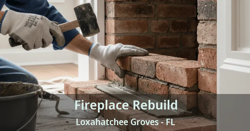 Fireplace Rebuild Loxahatchee Groves - FL