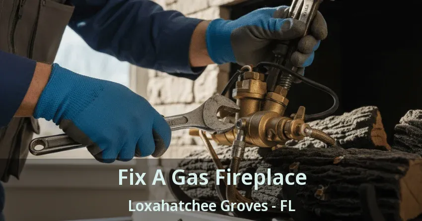 Fix A Gas Fireplace Loxahatchee Groves - FL