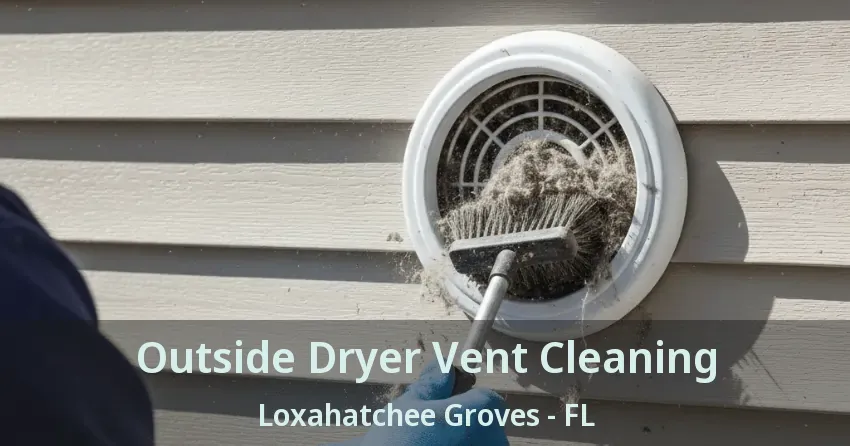 Outside Dryer Vent Cleaning Loxahatchee Groves - FL