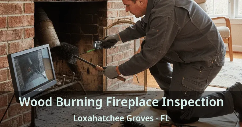 Wood Burning Fireplace Inspection Loxahatchee Groves - FL Wood Burning Fireplace Inspection Loxahatchee Groves - FL